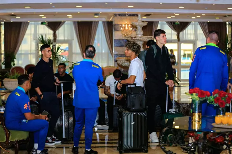 وصول منتخب البرازيل للمشاركة في بطولة كأس خوفو الدولية الودية